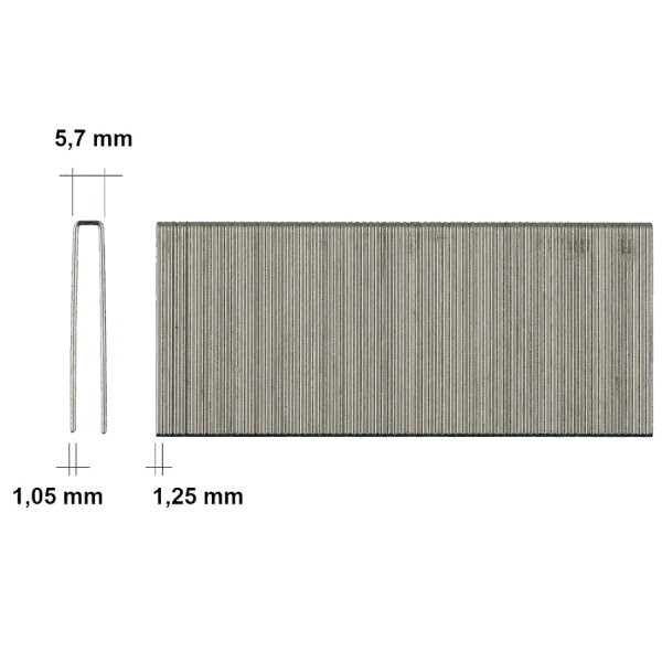 Tackerklammern Heftklammern 2500St. 90/32mm passend für Batavia Tacker 7063094