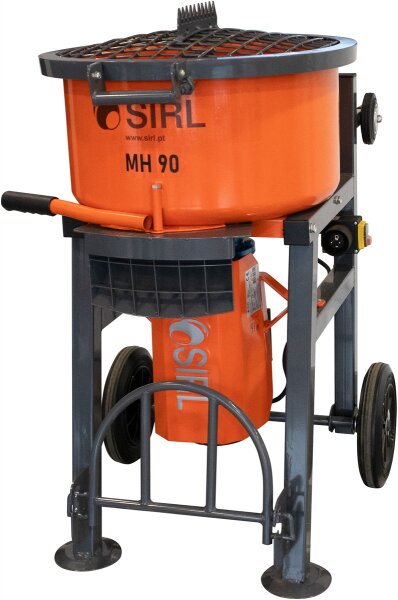 SIRL MH90 Profi Betonmischer 230V Zwangsmischer Betonmischmaschine 75L 130kg