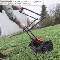 Scheppach SPM400-Pro Spindelmäher Rasenmäher Handrasenmäher 40cm Schnitt leise