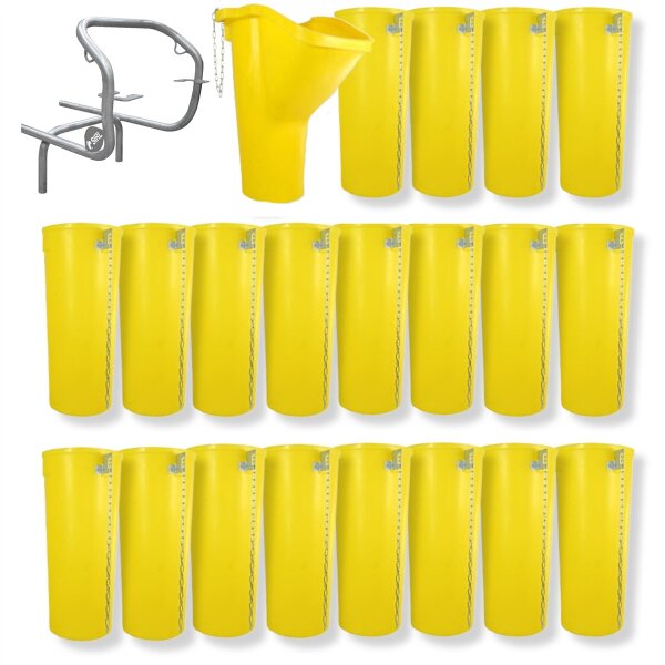 Sirl Bauschuttrutsche Schuttrutsche Schuttrohr Profi XXL SET Bauschuttrutschen