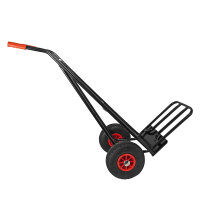 Ravendo Sackkarre Vollgummi PU Rad klappbar Transportkarre 150kg ST150NG PUR