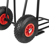 Ravendo Sackkarre Vollgummi PU Rad klappbar Transportkarre 150kg ST150NG PUR