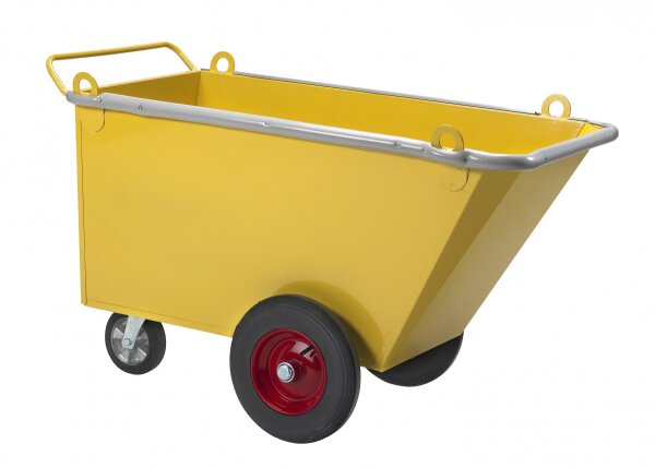 RAVENDO IWC 400M Industrie Abfallwagen Transportwagen 750 kg 400 l Vollrad