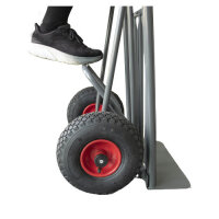 RAVENDO Profi Sackkarre klappbar Luftrad 250kg mit EasyTip 50% Gewichtsbelastung