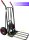 RAVENDO Profi Sackkarre klappbar Luftrad 250kg mit EasyTip 50% Gewichtsbelastung