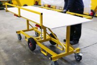RAVENDO PBT 500L Plattenwagen Transportwagen Plattentransporter 500 kg PU Rad