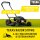 TEXAS Profi Mulchrasenmäher RAZOR 5111WS Rasenmäher Benzin 51cm 145ccm 2.WAHL