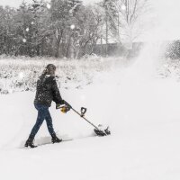 TEXAS STX2000 Akku-Schneefräse 20V mit 4,0Ah Akku & Schnellladegerät