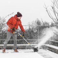 TEXAS STX2000 Akku-Schneefräse 20V mit 4,0Ah Akku & Schnellladegerät