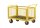 RAVENDO TW1250L HMS Plattformwagen Transportwagen 0,65x1,25m Luftrad Gitterbox