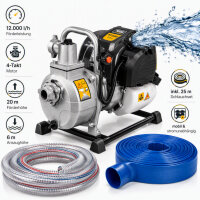 TEXAS Benzin-Wasserpumpe WP358S 4-Takt mit 25m...