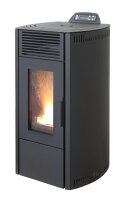 ROWI Pelletofen HPO 9/1 OVALE NOVA Schwarz 8,7 kW...