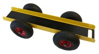 RAVENDO TW300-4W Plattenwagen Lasten Karre Transporthilfe...