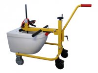 RAVENDO MW Montagewagen Installationswagen Montagehilfe WC Toilette Sackkarre