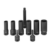 MAFELL Kraft-Steckschlüsselset SR-ES 1/2" 9-teilig Stecknuss Steckschlüssel