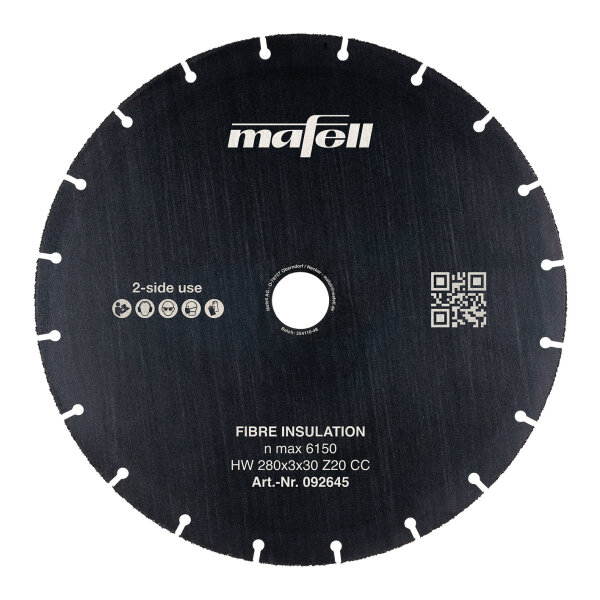 MAFELL Hartmetall Sägeblatt KSB-FI 280 280 x 3,2 x 20 mm - 20 Zähne Ersatzblatt