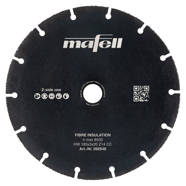 MAFELL Hartmetall Sägeblatt KSB-FI 185 185 x 3,2 x 20 mm - 14 Zähne Ersatzblatt