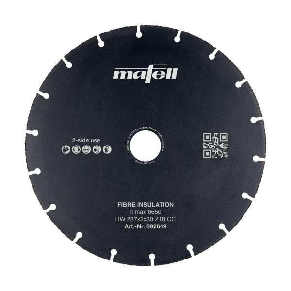 MAFELL Hartmetall Sägeblatt KSB-FI 237 237 x 3,2 x 30 mm - 18 Zähne Ersatzblatt