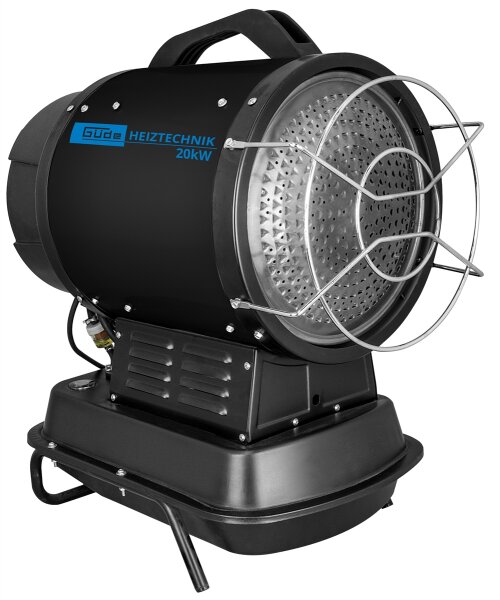 GÜDE GID 20 Infrarot Ölheizer Ölheizgebläse 20 kW Bauheizer Hallenheizung