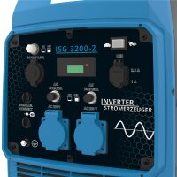 GÜDE Inverter Stromgenerator Benzin Stromerzeuger Notstromaggregat ISG 3200-2