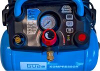 GÜDE Kompressor Druckluftkompressor Luftkompressor 190/08/6 230V Zubehör 6-tlg.