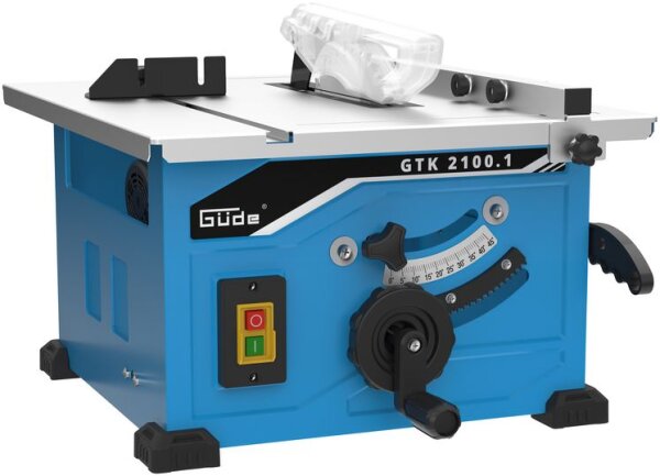 GÜDE Tischkreissäge Kreissäge Holzsäge Tischsäge höhenverst. 210mm GTK 2100.1