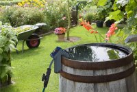 GÜDE Akku Regenfasspumpe Regentonne Wasserpumpe RFP 12-201-04 inkl. Akku+Ladeg.