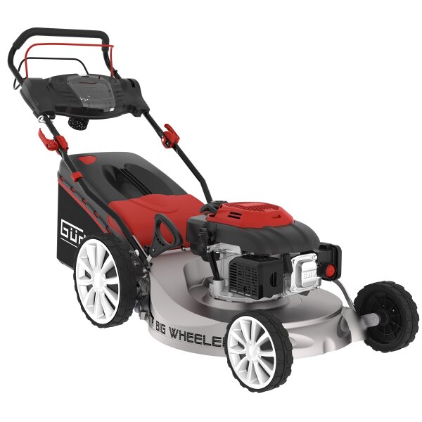 GÜDE Premium Benzin Rasenmäher Motormäher Benzinmäher Big Wheeler 553.1 R Alu