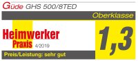 GÜDE Holzspalter Brennholzspalter stehend Spalter 8t Tonnen 400V GHS 500/8TED