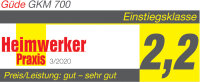GÜDE Kehrmaschine Handkehrmaschine Handbesen Kehrer GKM 700 70cm Kehrbreite