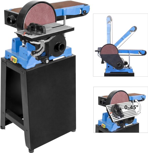 GÜDE GBTS 1100 Bandschleifer Tellerschleifer Schleifmaschine 1100 Watt