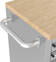 GÜDE Werkstatteinrichtung Werkstattwagen Werkbank Werkzeugschrank GW 5/1 INOX