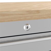 GÜDE Werkstatteinrichtung Werkstattwagen Werkbank Werkzeugschrank GW 10 INOX