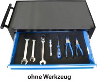 GÜDE Werkstattwagen Werkzeugwagen Wagen 4 Schubladen unbestückt  GW 4.1