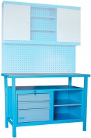 GÜDE Werkstatteinrichtung Werkzeugschrank Werkbank Werktisch P 1200 SL