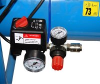 GÜDE Kompressor Druckluftkompressor Airpower 350/10/25 230V 2 Zylinder ölfrei