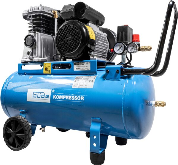 GÜDE Kompressor Druckluftkompressor Luftkompressor 335/10/50 230V 2 Zylinder