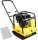 GÜDE GRP 90 Rüttelplatte Verdichter Rüttler Fahrwerk PU-Platte 94kg 16kN