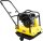 GÜDE GRP 90 Rüttelplatte Verdichter Rüttler Fahrwerk PU-Platte 94kg 16kN