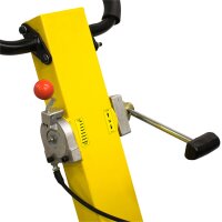 GÜDE GRP 160 Rüttelplatte Verdichter Rüttler Fahrwerk PU-Platte 180kg 30kN