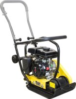 GÜDE GRP 50 Rüttelplatte Verdichter Rüttler Fahrwerk PU-Platte 53kg 8,5kN