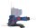 GÜDE Rasentrimmer Akku Motorsense Sense Trimmer RT 18-201-05 inkl Akku Ladegerät