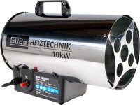 GÜDE Gasheizgebläse GGH 10 INOX Heizkanone Trockner Brenner Hallenheizer 10 kW