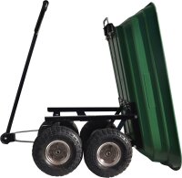 GÜDE Gartenwagen GGW 250 Abfallwagen Laubsammler Bollerwagen 75 Liter bis 250kg