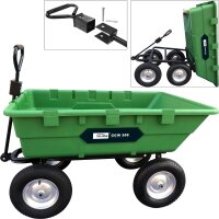 GÜDE Gartenwagen GGW 500 Abfallwagen Laubsammler...
