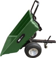 GÜDE Gartenwagen GGW 501 Abfallwagen Laubsammler Bollerwagen 300 Liter bis 500kg
