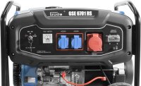 GÜDE Stromerzeuger Benzin Stromgenerator Synchron Notstromaggregat GSE 6701 RS