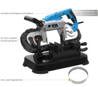 Güde Metallbandsäge MBS1100 Bandsäge Metallsäge Eisensäge mit abn. Unterg. 230V
