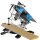 GÜDE Radial Kappsäge Gehrungssäge Holzsäge Tischsäge 254 mm Sägeblatt TKGS 254.2