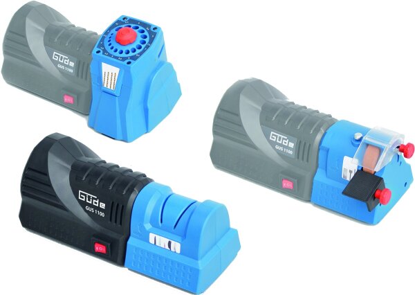 GÜDE Universal Schärfstation 3in1 Messerschärfer GUS1100 Schleifer Bohrer